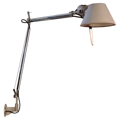 Pre-owned Artemide De Lucchi And Fassina For  "tolomeo Braccio" Wall Lamp, 1960s In Transparent