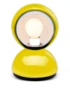 Artemide Eclisse Double-sphere Table Lamp In Yellow