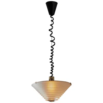 Pre-owned Artemide ‘egina' Pendant By Angelo Mangiarotti For  In Sand