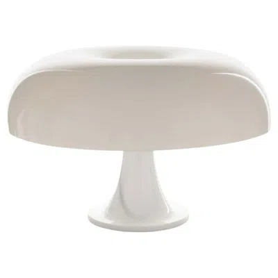 Pre-owned Artemide Giancarlo Mattioli 'nesso' Table Lamp In White For