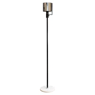 Pre-owned Artemide Italian 1970s Floor Lamp Marble Base "american Gigolo" In Transparent