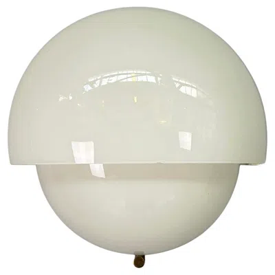Pre-owned Artemide Italian Mid-century Modern Wall Lamp Mania Vico Magistretti , 1960s In Sand