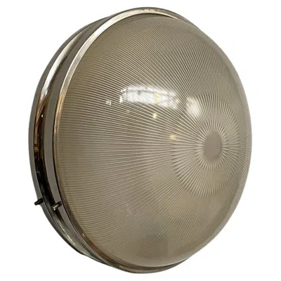 Pre-owned Artemide Italian Mid-century Modern Wall Lamp Sigma By Sergio Mazza For , 1960s In Brown