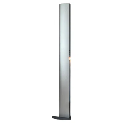 Pre-owned Artemide Jan Van Lierde Echos Dimmable Floor Lamp For , 1980s In Transparent