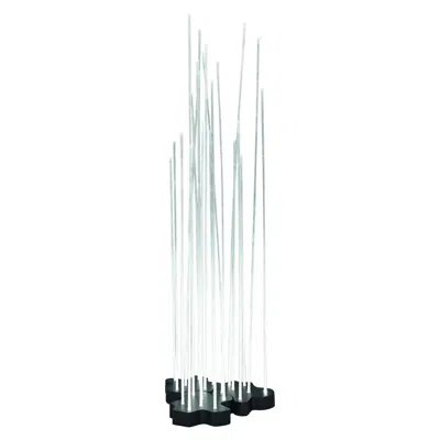 Pre-owned Artemide Klaus Begasse 'reeds Triple' Indoor Or Outdoor Floor Lamp For  In Transparent