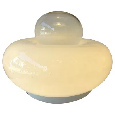 Pre-owned Artemide Lamp Elettra Murano Glass By Gramigna For . Italy, 1970s In Sand