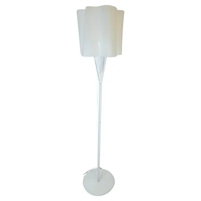 Pre-owned Artemide Logico Intuitive Floor Lamp With Hand-blown Glass In Transparent