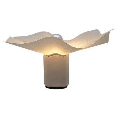Pre-owned Artemide Mario Bellini Ceramic Table Lamp Area 50 By , Italy, 1976 In Brown