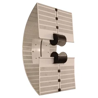 Pre-owned Artemide Mario Botta For , "fidia" Wall Lamp, Italy, 1980s In Brown