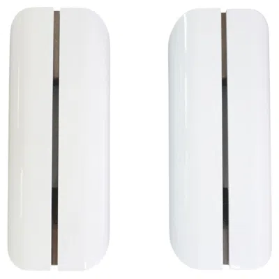 Pre-owned Artemide Megaron Parete � Pair Of Wall Lamps By Gianfranco Frattini, 1970 In Clear