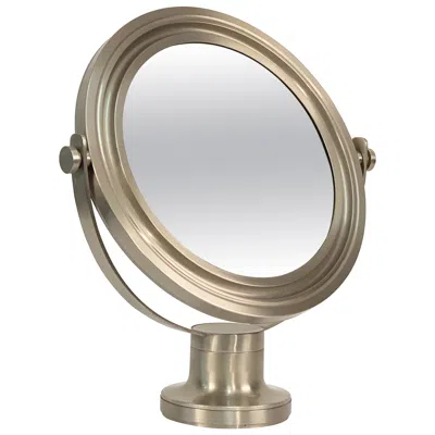 Pre-owned Artemide Midcentury Sergio Mazza Round Italian Table Mirror "narciso" For , 1960s In Gray