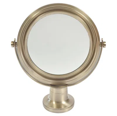 Pre-owned Artemide Midcentury Sergio Mazza Round Italian Table Mirror "narciso" For , 1960s In Sand