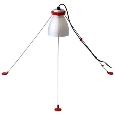 Pre-owned Artemide Multi-functional Table Floor Ceiling & Wall Lamp 'grifo' By G.h.tew For  In Transparent