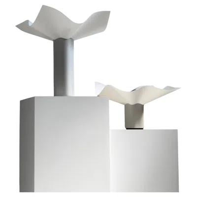 Pre-owned Artemide Pair Of Area Table Lamps By Mario Bellini For , Italy, 1980s In Transparent