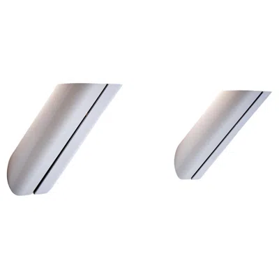 Pre-owned Artemide Pair Of Gianfranco Frattini For  Wallights, Italy, 1960s In Transparent