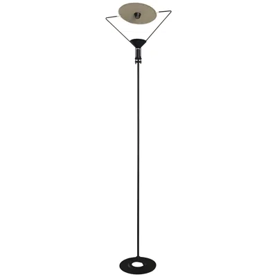 Pre-owned Artemide “polifemo” Floor Lamp Iron Metal, 1980, Italy In Black