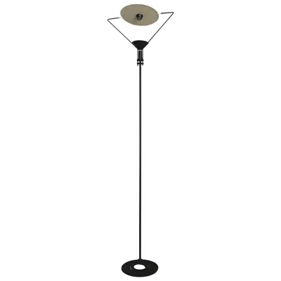Pre-owned Artemide “polifemo” Floor Lamp Iron Metal, 1980, Italy In Black