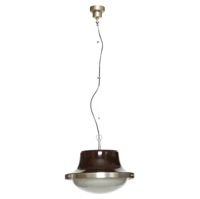 Pre-owned Artemide Sergio Mazza For  Ceiling Pendant "tau", Italy Circa 1960s In Transparent