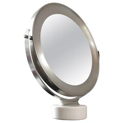 Pre-owned Artemide Sergio Mazza Narciso Table Mirror By  1970s In Gray