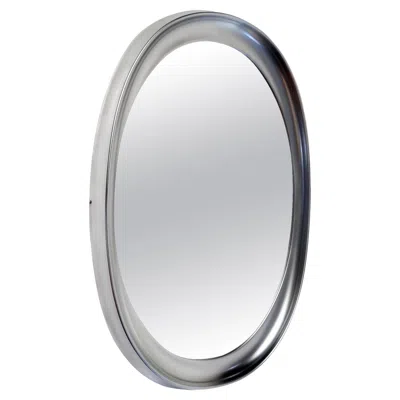 Pre-owned Artemide Sergio Mazza Wall Mirror "narciso" For , Italy In Gray