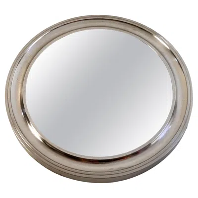 Pre-owned Artemide Sergio Mazza Wall Mirror "narciso" For , Italy In Gray