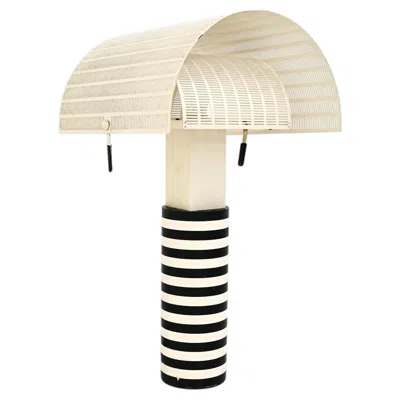 Pre-owned Artemide Shogun Table Lamp By Mario Botta For , 1986 In White