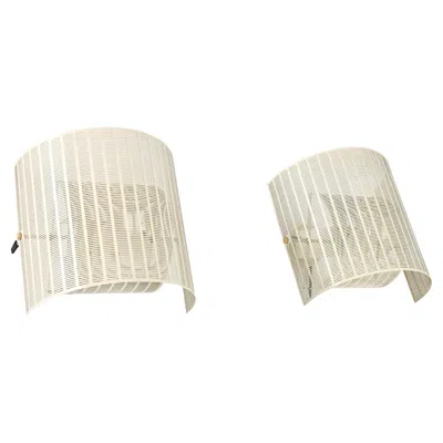 Pre-owned Artemide Shogun Wall Lamps By Mario Botta For , 1980s, Set Of 2 In Sand