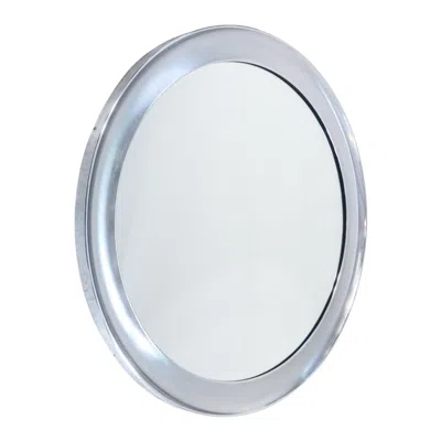 Pre-owned Artemide Specchio Da Parete "narciso" (grande Ø 112 Cm) Design Sergio Mazza Per  In Gray
