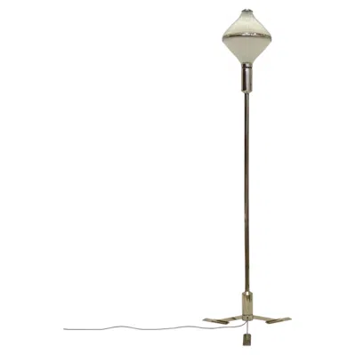 Pre-owned Artemide Studio Bbpr Polimnia Floor Lamp For , Italy 1964 In Transparent