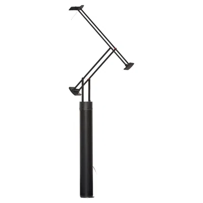 Pre-owned Artemide Tizio 35 Terra Floor Lamp Designed By Richard Sapper For  In Black