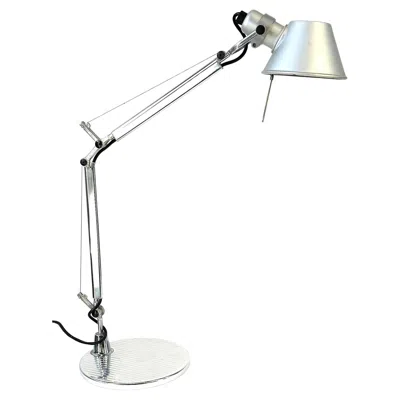Pre-owned Artemide Tolomeo Desk Lamp. In Transparent