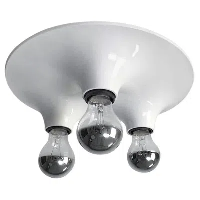 Pre-owned Artemide Triteti Ceiling Or Wall Flush Fixture, , Vico Magistretti, Italy, 1969 In Sand