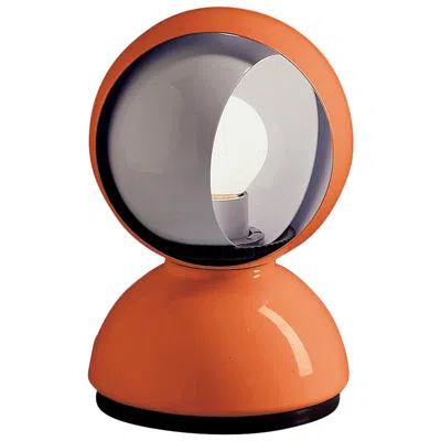 Pre-owned Artemide Vico Magistretti 'eclisse' Table Lamp In Orange For