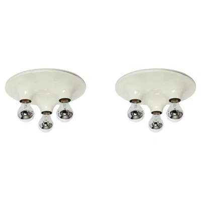 Pre-owned Artemide Vico Magistretti For  "triteti" Ceiling Or Wall Light, Italy Circa 1960s In Transparent