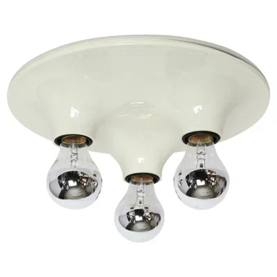 Pre-owned Artemide Vico Magistretti For  "triteti" Ceiling Or Wall Light, Italy Circa 1960s In Transparent