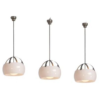 Pre-owned Artemide Vico Magistretti Omega Lamps By  Italy 1967 In Sand