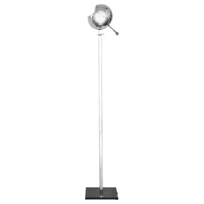 Pre-owned Artemide Vintage Adjustable Floor Lamp "fire Ball" For Sidecar / , 1980s In Transparent