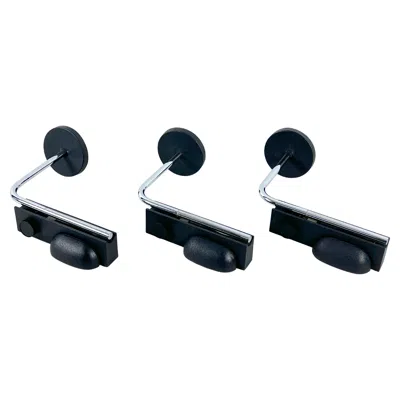 Pre-owned Artemide Vintage Set Of Three Sconces By Ernesto Gismondi For . Italy 1980s In Black