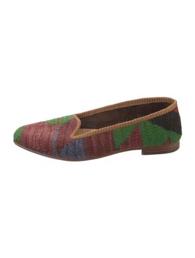 Pre-owned Artemis Design Co. Printed Loafers In Multi