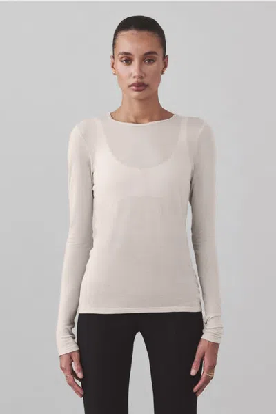 Artemis Diciero Dasha Longsleeve In Neutral