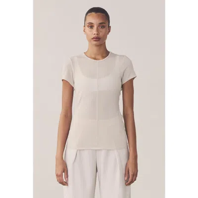 Artemis Diciero Gigi Tee In Neutral