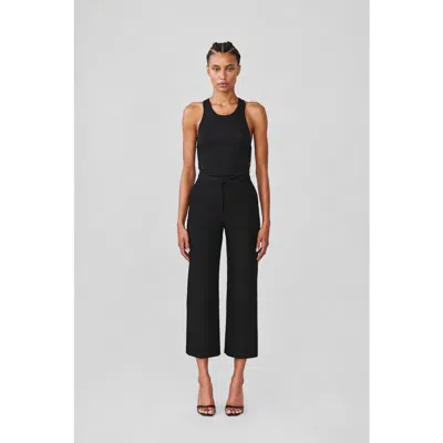 Artemis Diciero Joana Crop Trouser In Black