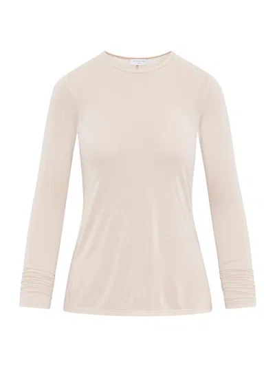 Artemis Diciero Women's Dasha Long-sleeve Top In Brown