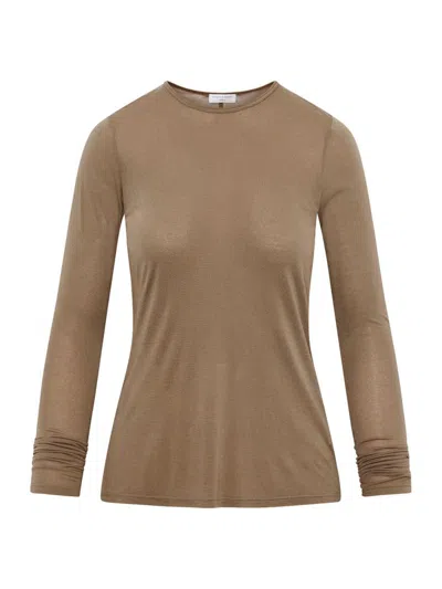 Artemis Diciero Women's Dasha Long-sleeve Top In Olive