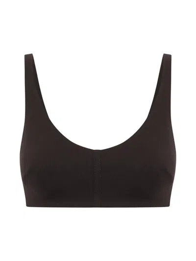 Artemis Diciero Women's Jaime Scoopneck Bralette In Black
