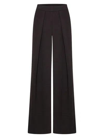 Artemis Diciero Women's Marissa High-rise Wide Leg Pants In Black