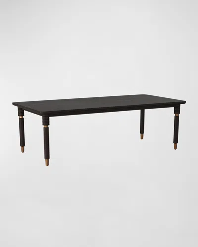 Arteriors Andrade Dining Table, 96" In Black