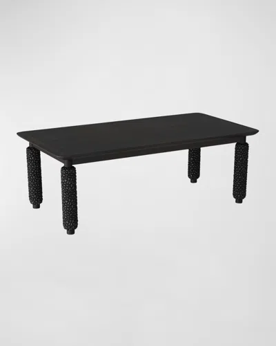 Arteriors Anwar Dining Table, 84" In Black