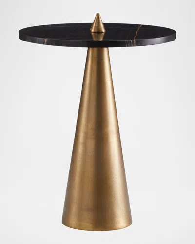 Arteriors Aria End Table In Gold