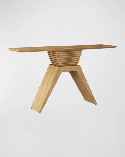 Arteriors Barron Console Table In Gold